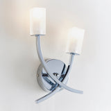 Miles Chrome Wall Light