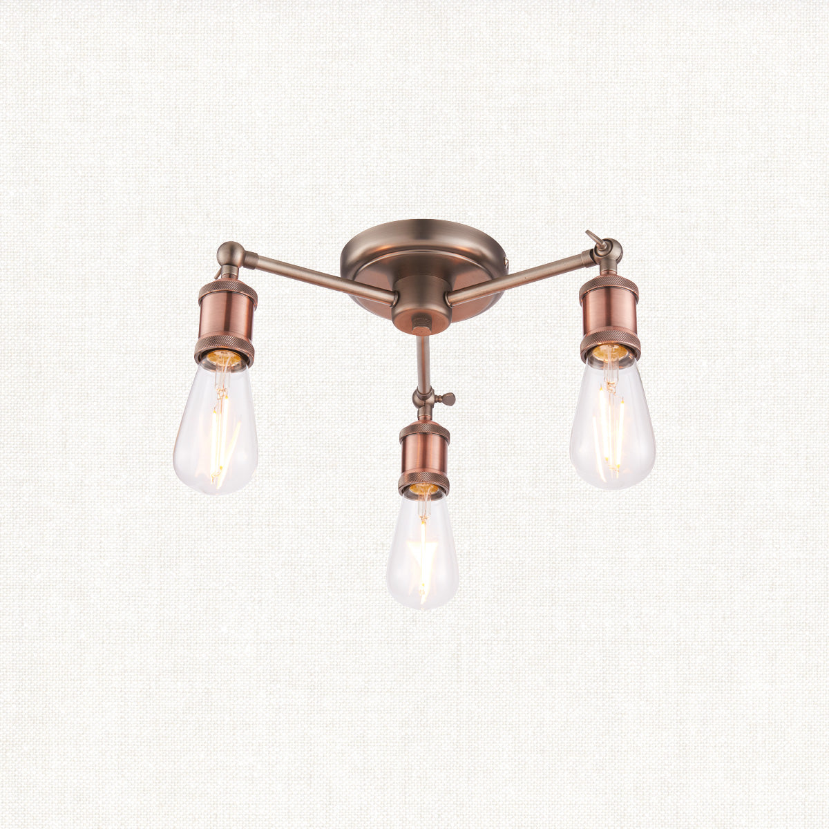 Pewter 3 Light