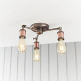 Pewter 3 Light
