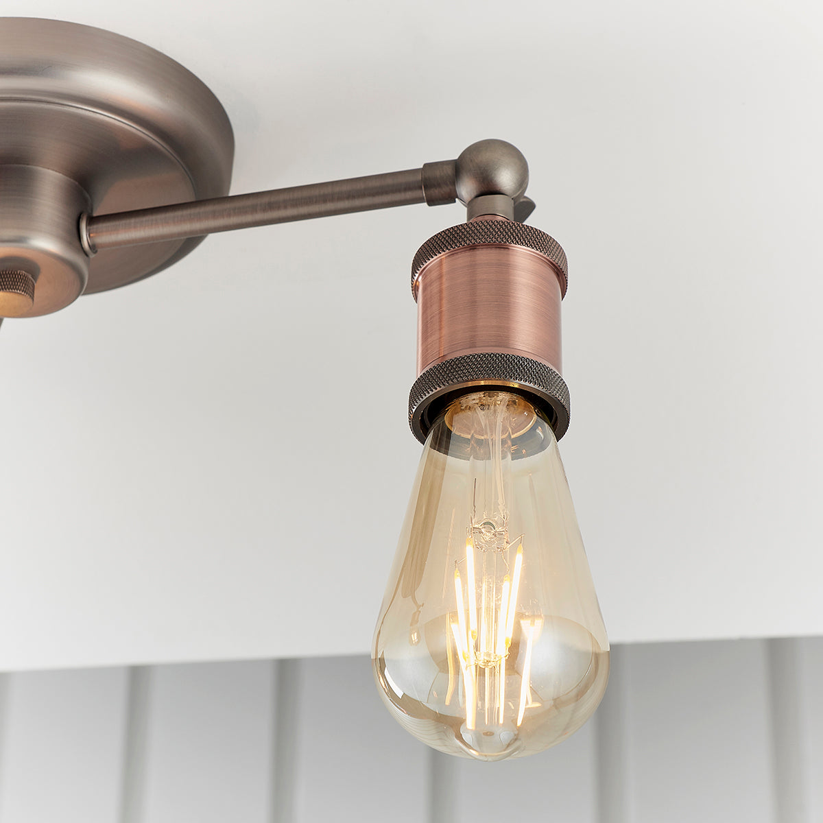 Pewter 3 Light