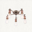 Pewter 5 Light