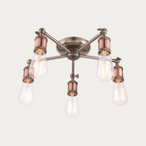 Pewter 5 Light