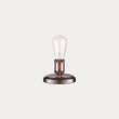 Russell Short Table Lamp in Pewter