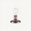 Russell Short Table Lamp in Pewter