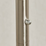 Elio Nickel 3 Arm Floor Lamp