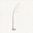 Elio Nickel 5 Arm Floor Lamp