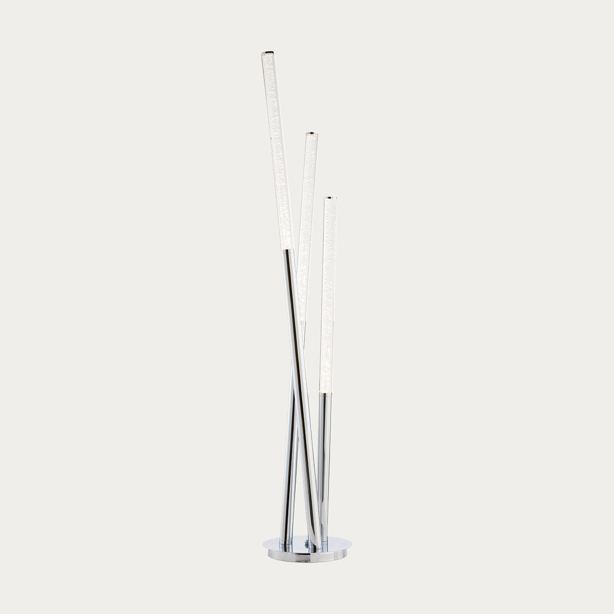 Nova Chrome Cylindrical Floor Lamp