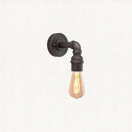 Emory Aged Pewter Wall Light