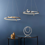 Brushed gold plated & white silicone