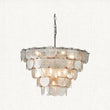 Nerida Multi-Layered Textured Pendant