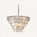 Nerida Multi-Layered Textured Pendant