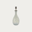 Hourglass Artisan Blown Glass Table Lamp Base