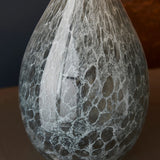 Hourglass Artisan Blown Glass Table Lamp Base