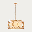 Joy Pendant in Gold and White
