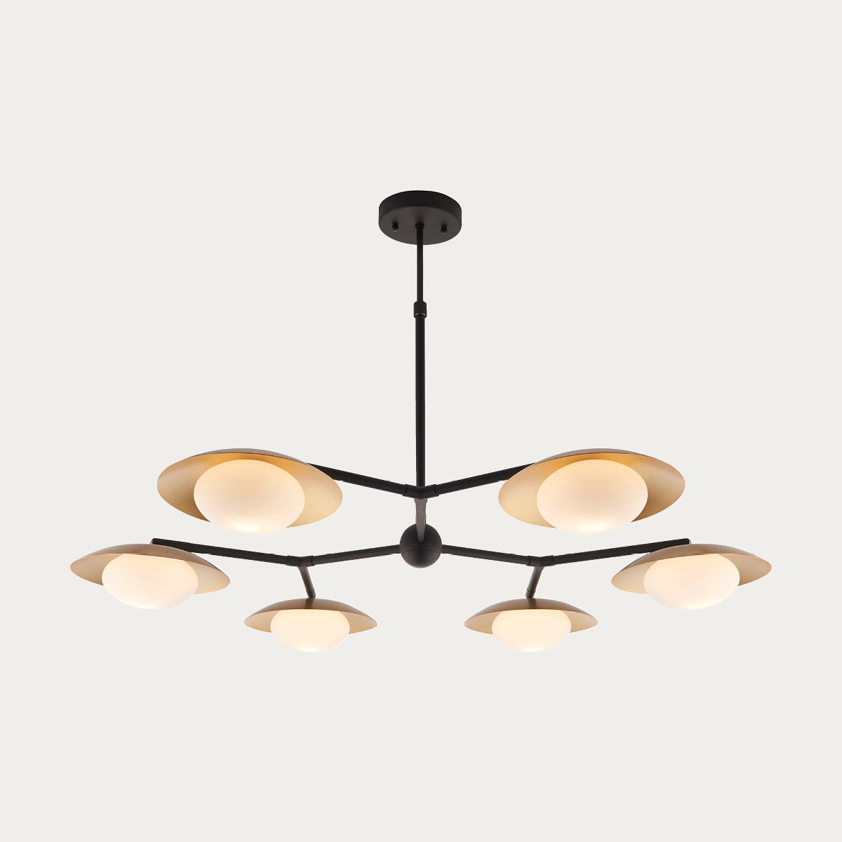 Tabernas Six-Light Ceiling Light in Gold