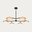 Tabernas Six-Light Ceiling Light in Gold