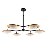 Tabernas Six-Light Ceiling Light in Gold