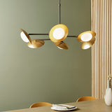 Tabernas Six-Light Ceiling Light in Gold