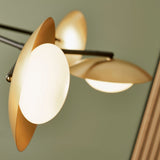 Tabernas Six-Light Ceiling Light in Gold