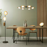 Tabernas Six-Light Ceiling Light in Gold