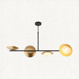 Tabernas Four-Light Pendant in Gold