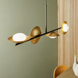 Tabernas Four-Light Pendant in Gold