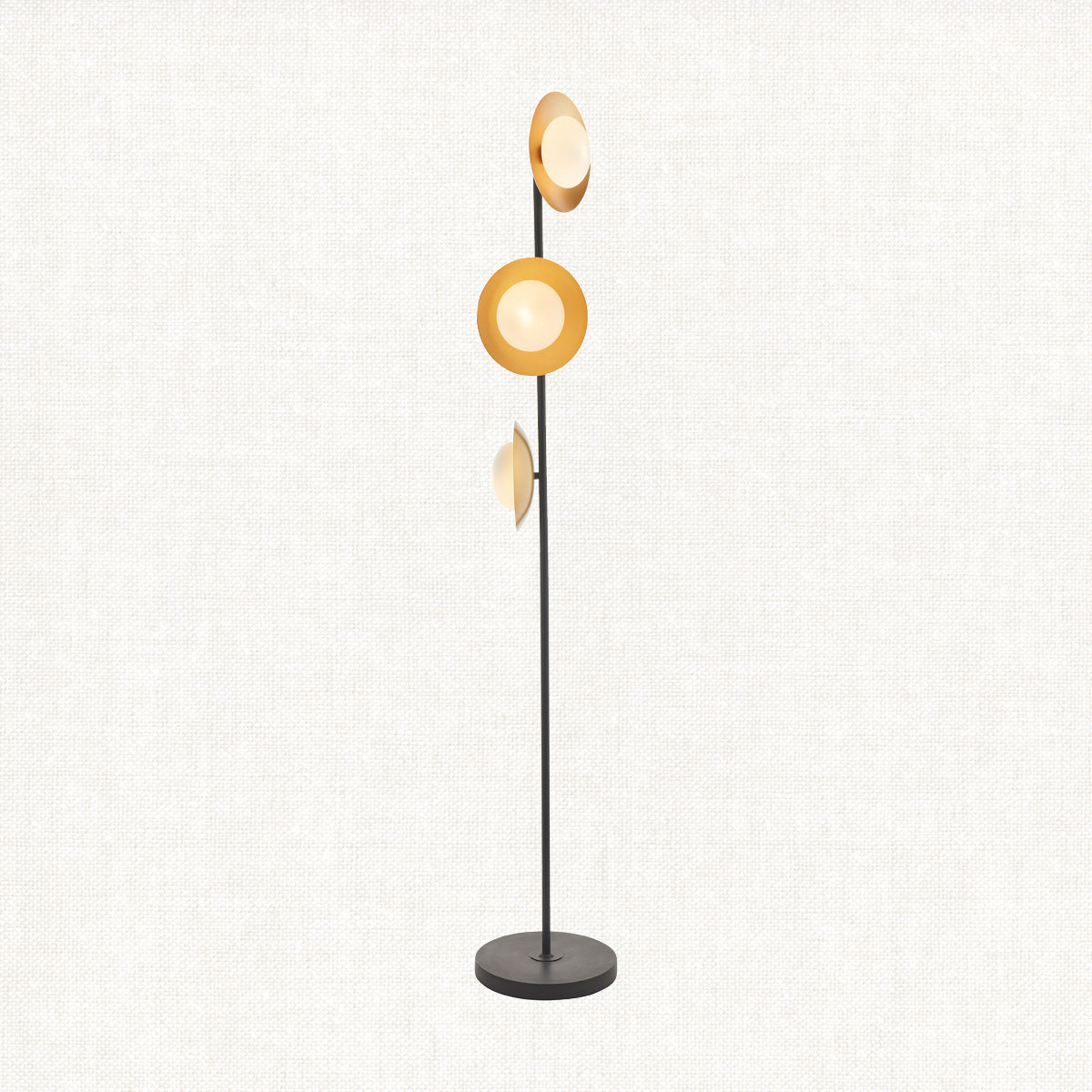 Tabernas Floor Lamp in Gold