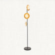 Tabernas Floor Lamp in Gold