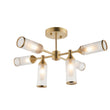 Juliette Ceiling Light in Brushed Brass