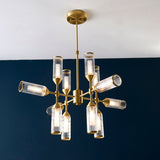 Juliette Large Ceiling Light in Brushed Brass