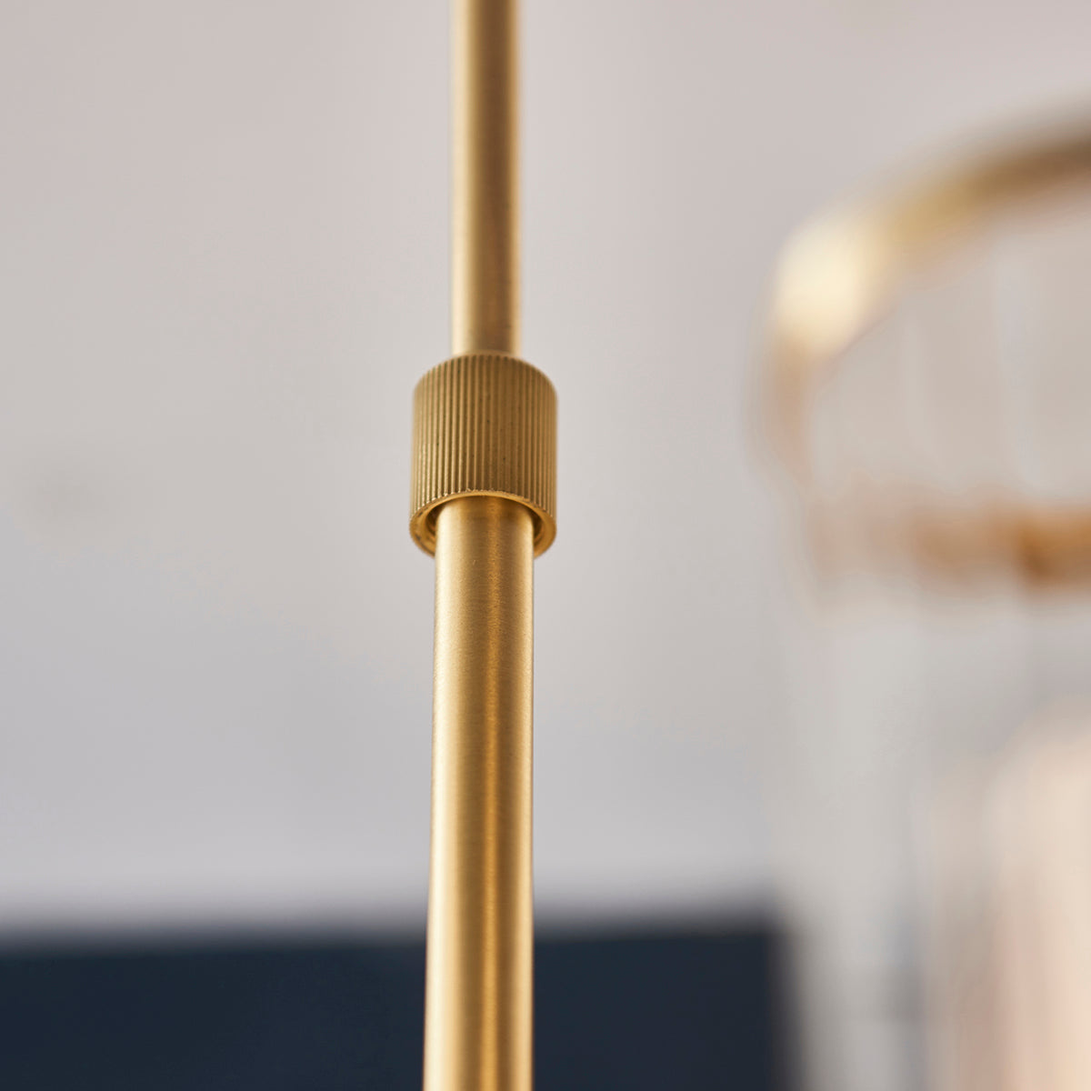 Juliette Large Ceiling Light in Brushed Brass