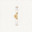 Juliette Wall Light in Brushed Brass