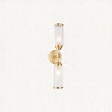 Juliette Wall Light in Brushed Brass