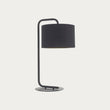 Satin black paint & black fabric