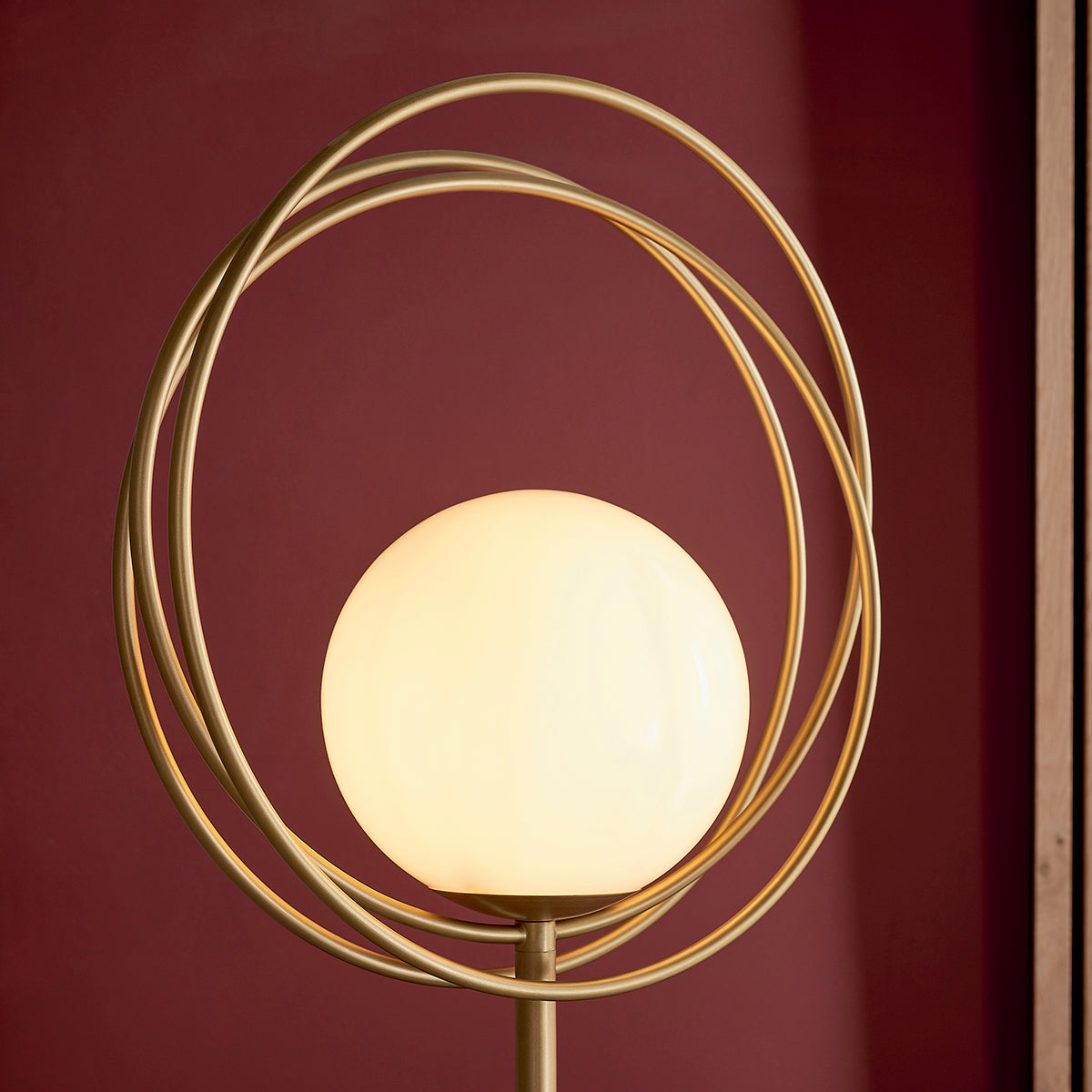 Upton Floor Lamp in Gold