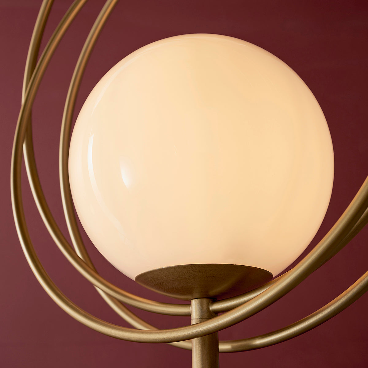 Upton Floor Lamp in Gold