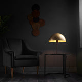 Crimino Table Lamp in Gold and Bronze