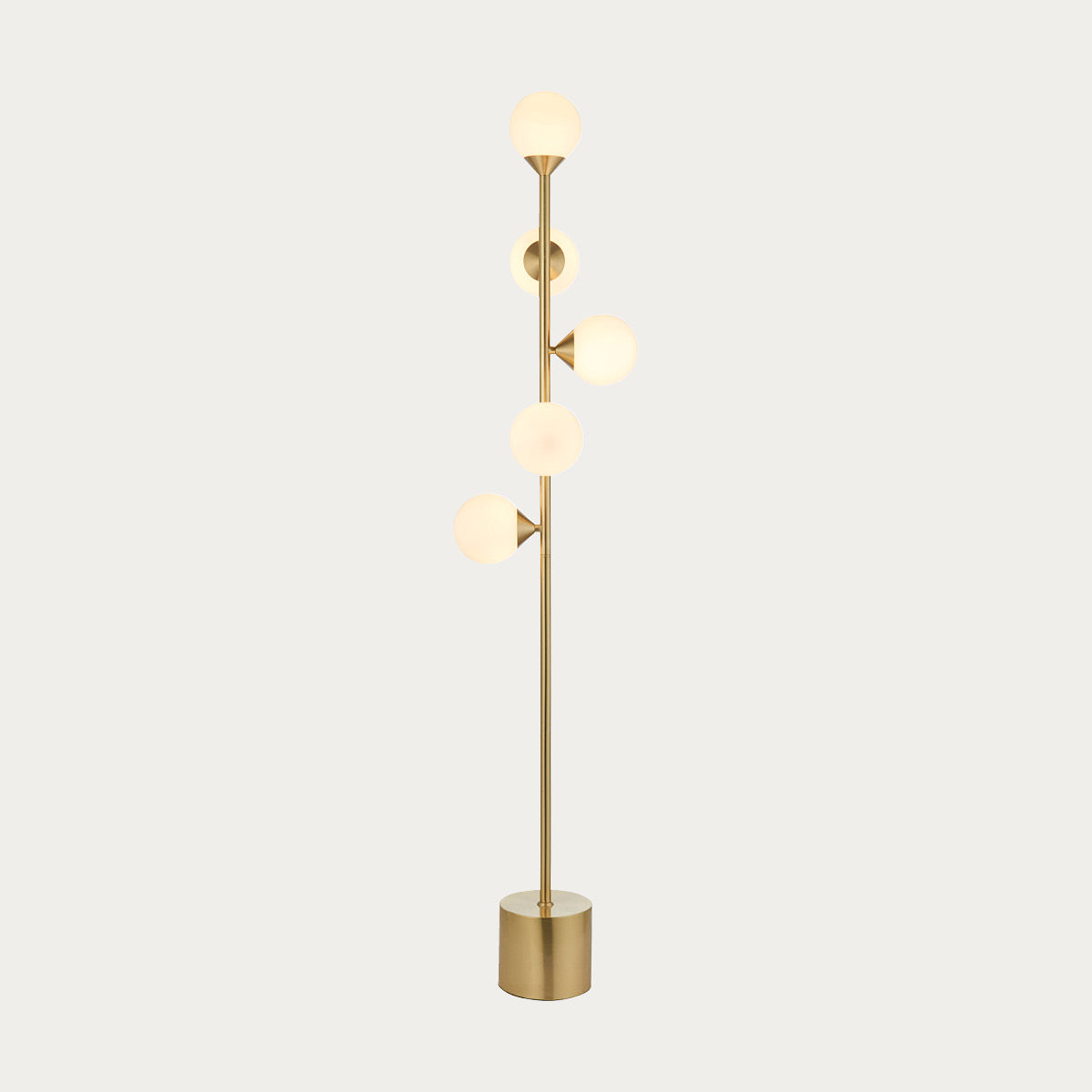 Selene Opal Sphere Floor Lamp