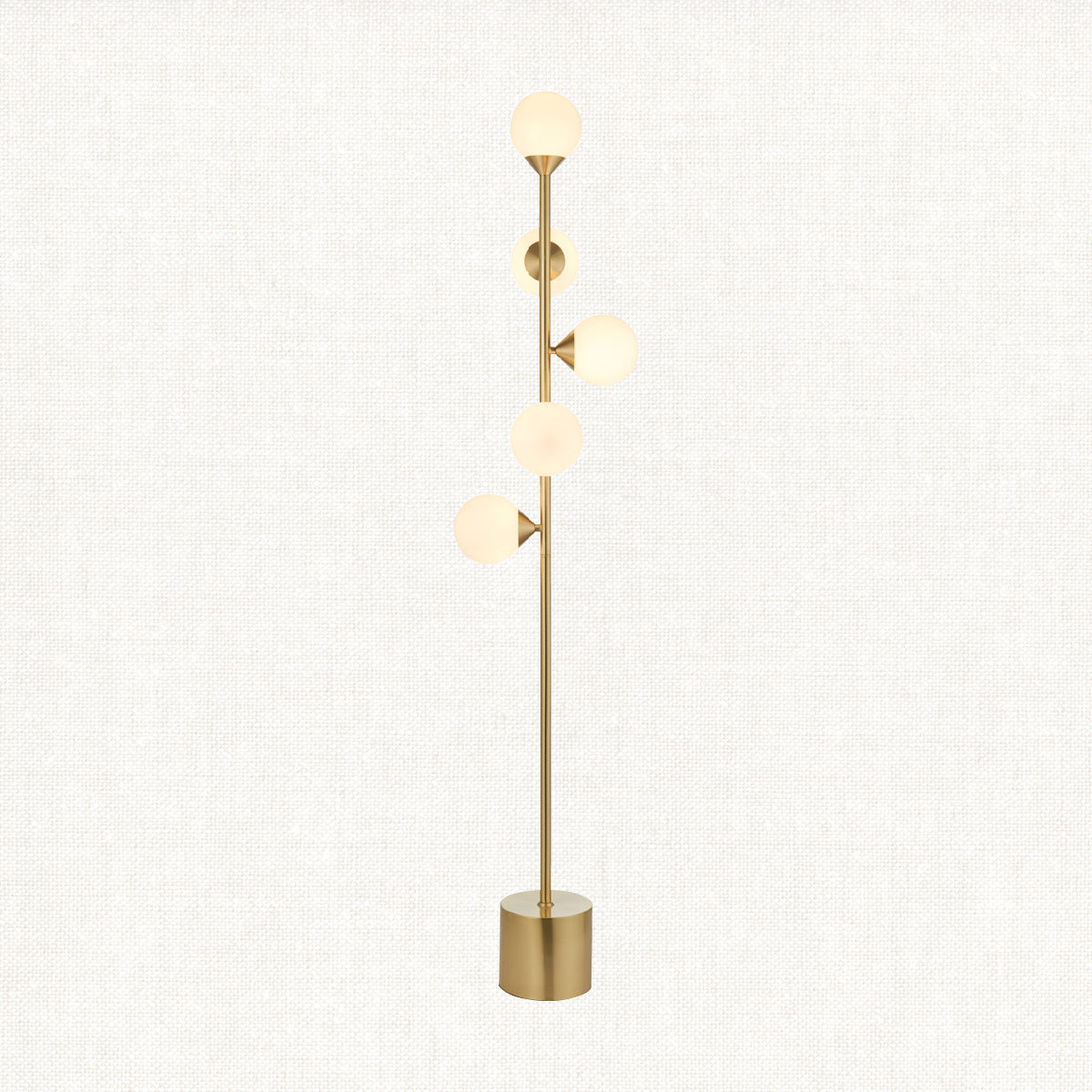 Selene Opal Sphere Floor Lamp