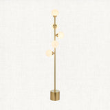 Selene Opal Sphere Floor Lamp