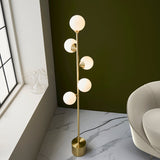 Selene Opal Sphere Floor Lamp