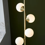 Selene Opal Sphere Floor Lamp