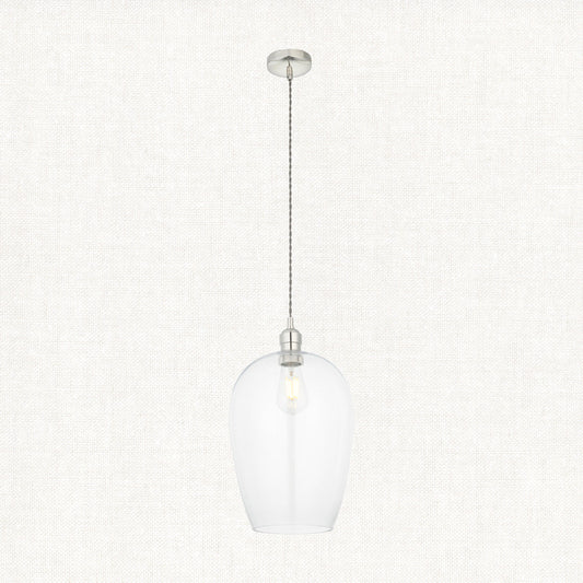 Bright nickel plate Large