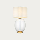 Satin brass plate with vintage white fabric