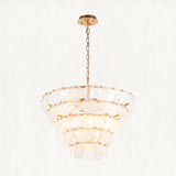 Jolie Multi-Layered Textured Pendant