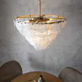 Jolie Multi-Layered Textured Pendant