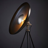 Matt black & matt nickel plate