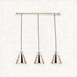 Felton Linear Pendant in Bright Nickel