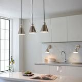 Felton Linear Pendant in Bright Nickel