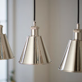 Felton Linear Pendant in Bright Nickel